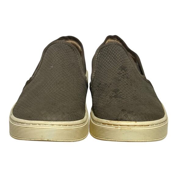 Sofft Somers Slip On Grey Leather Sneakers Women's Size 9.5 M Comfort Casual - Picture 2 of 8